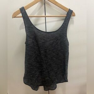Lululemon gray sports top shirt 8